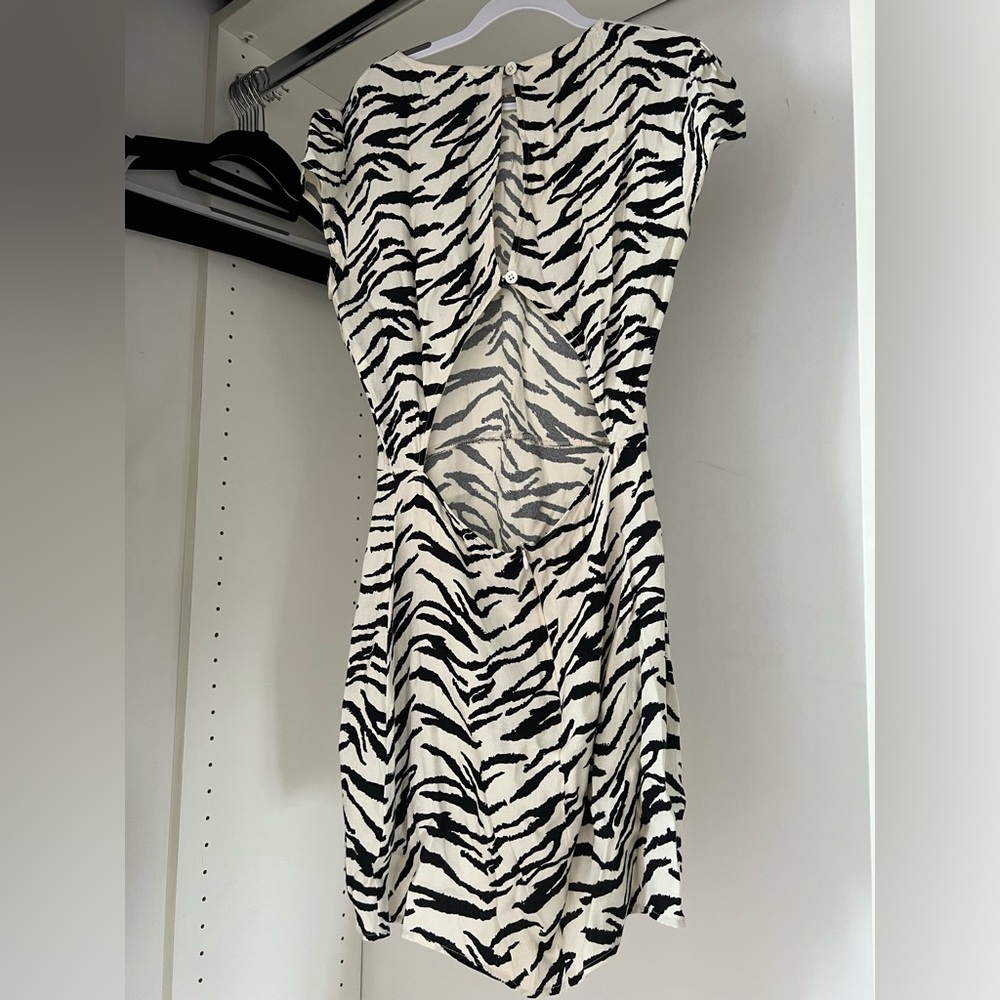 Reformation Zebra Dress - Picture 2 of 3